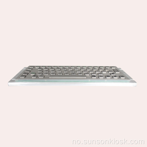 Braille Metal Keyboard for informasjonskiosk